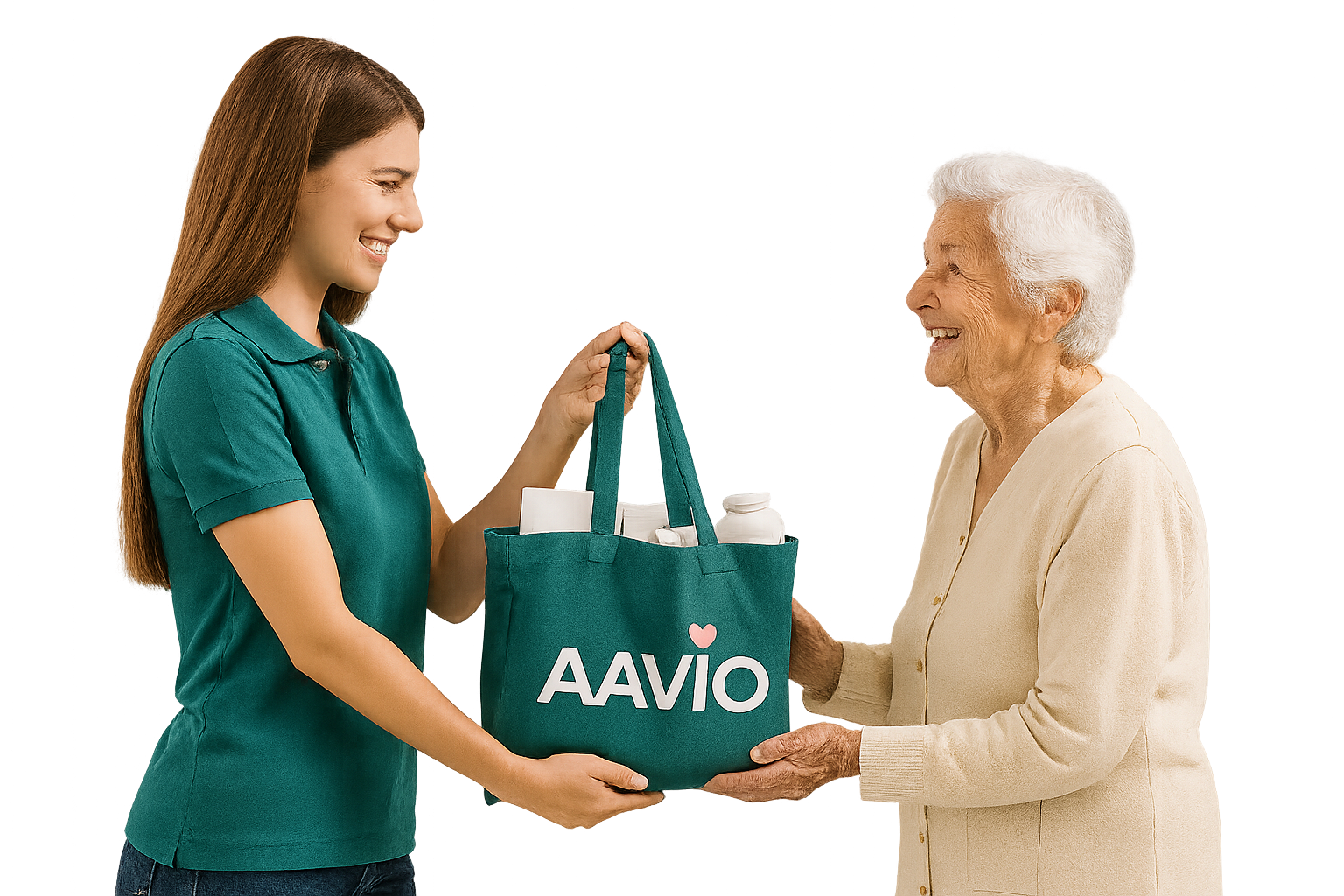 AAVIO_Lieferung_Kundin