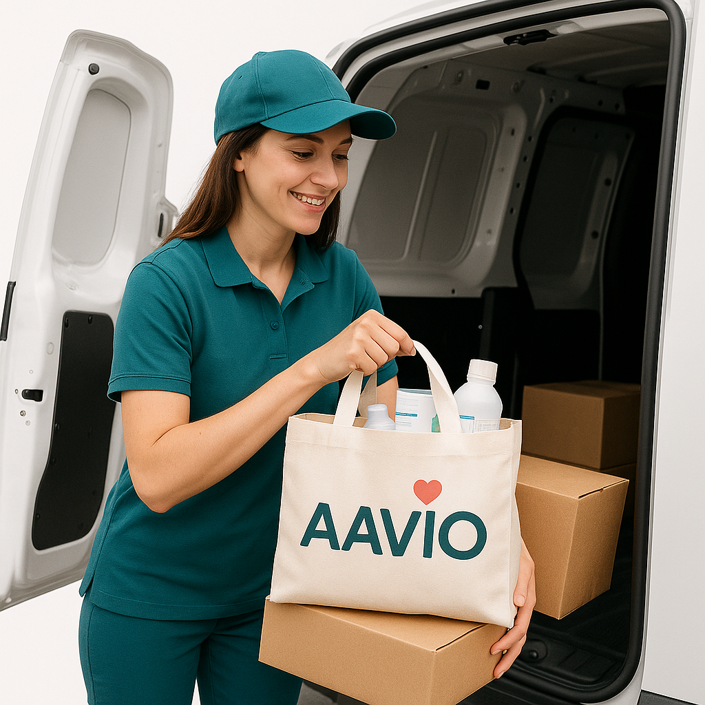 AAVIO_Lieferung_Vorbereitung